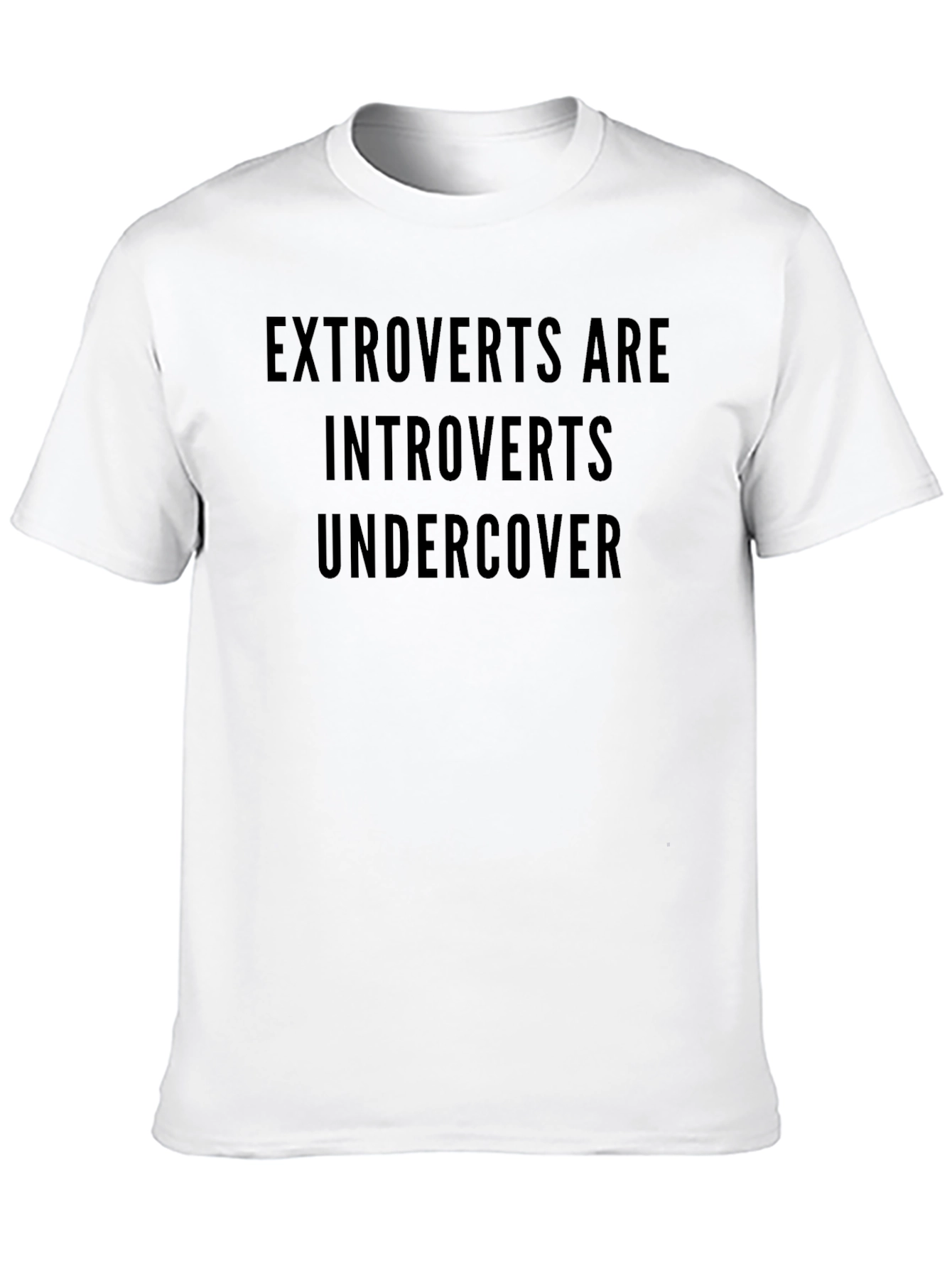 Extroverts Are Introverts Undercover Graphic Tee