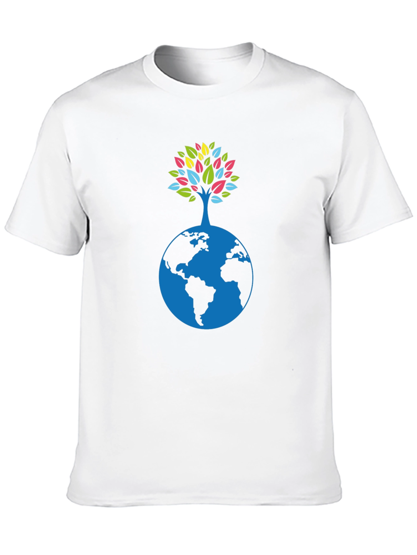 Earth Tree Graphic Tee - Eco-Friendly Style
