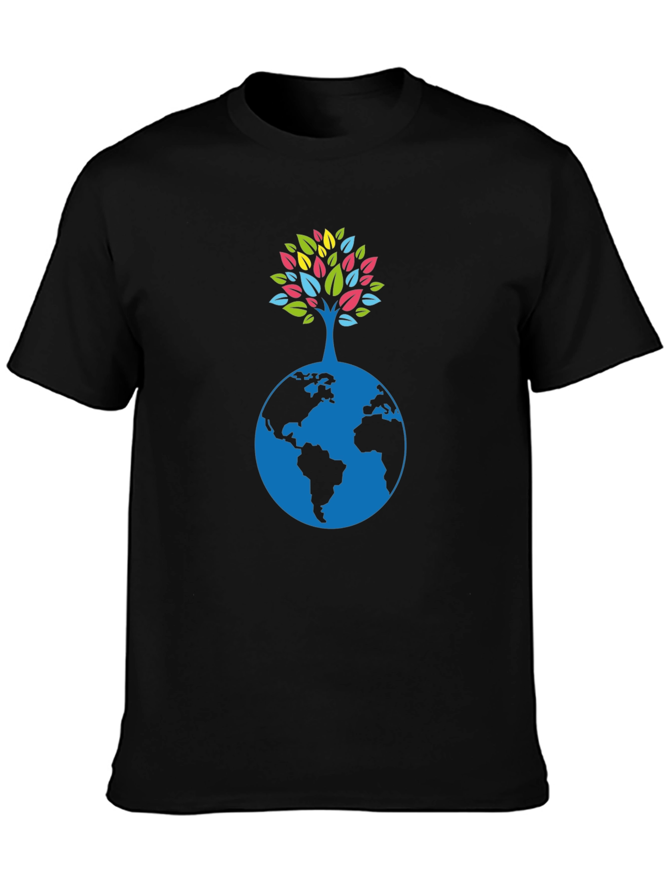 Earth Tree Graphic Tee - Eco-Friendly Style