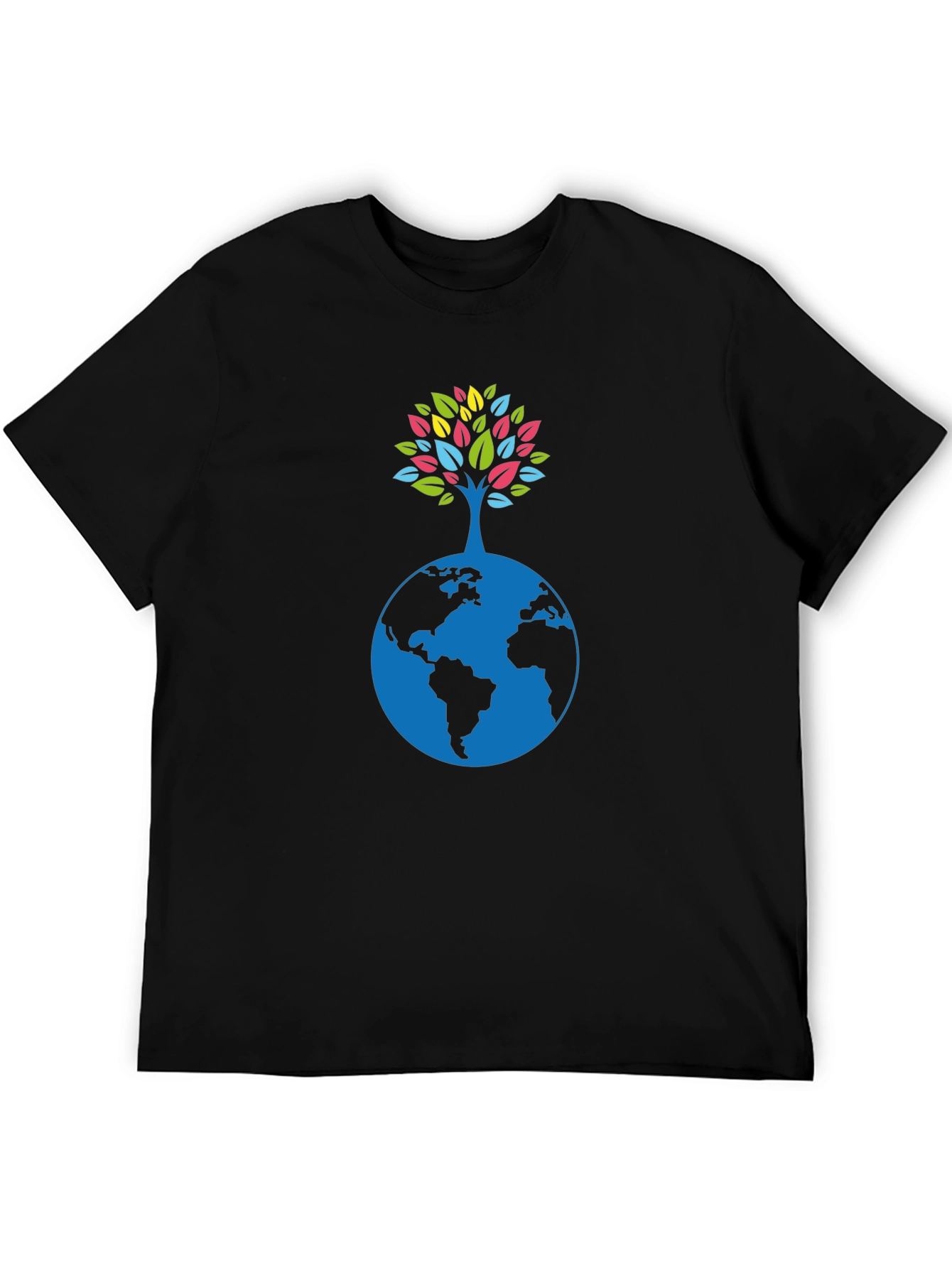 Earth Tree Graphic Tee - Eco-Friendly Style