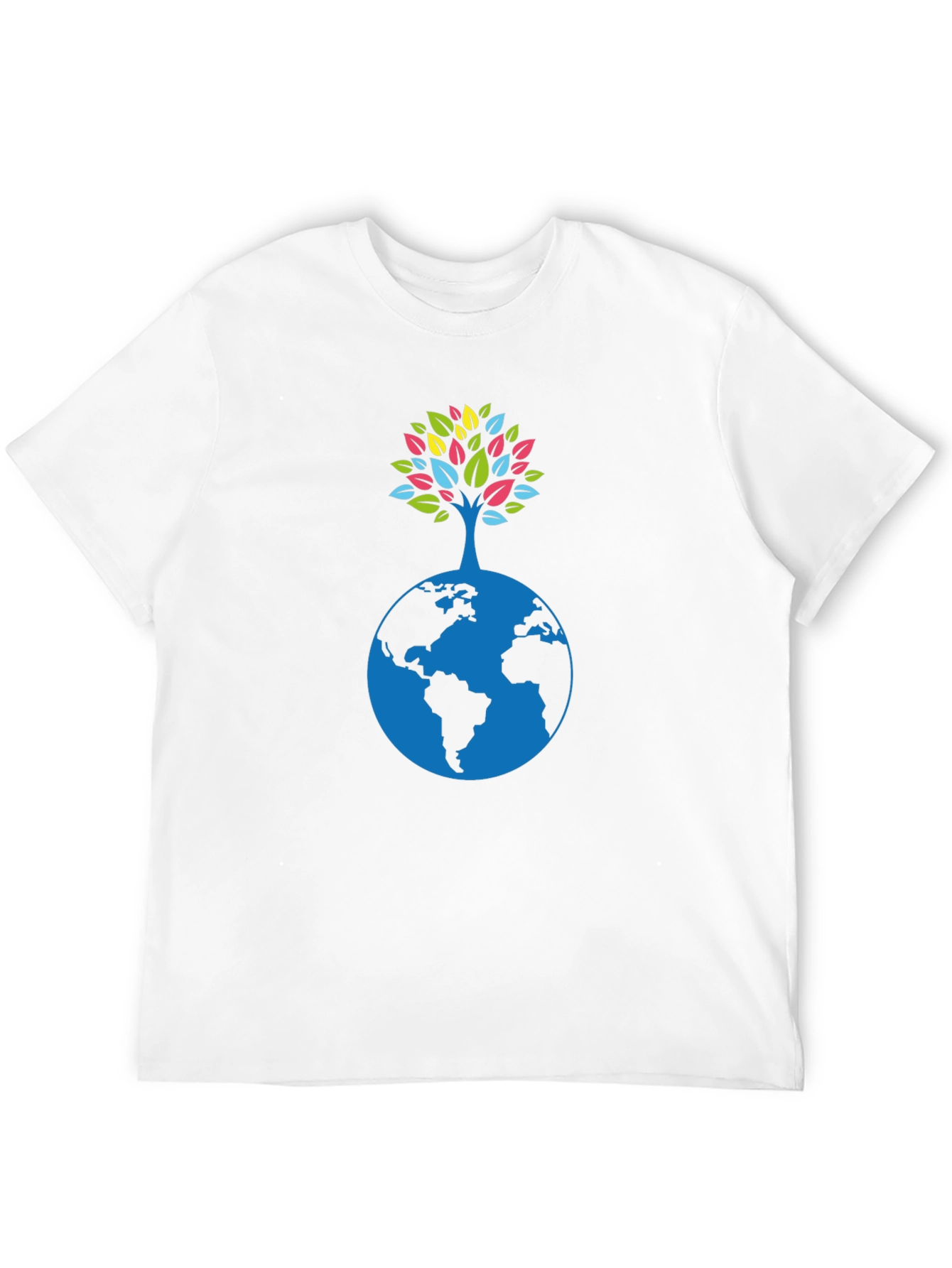 Earth Tree Graphic Tee - Eco-Friendly Style