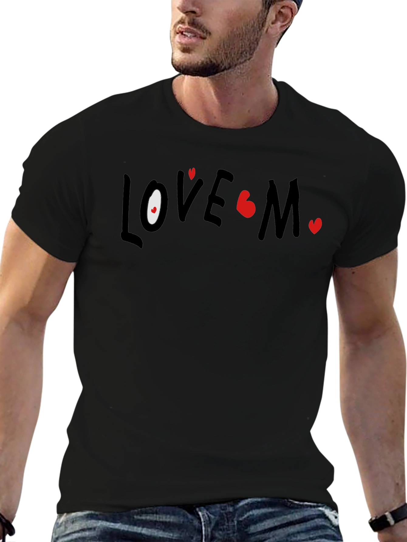 Love Me T-Shirt - Heart Accents