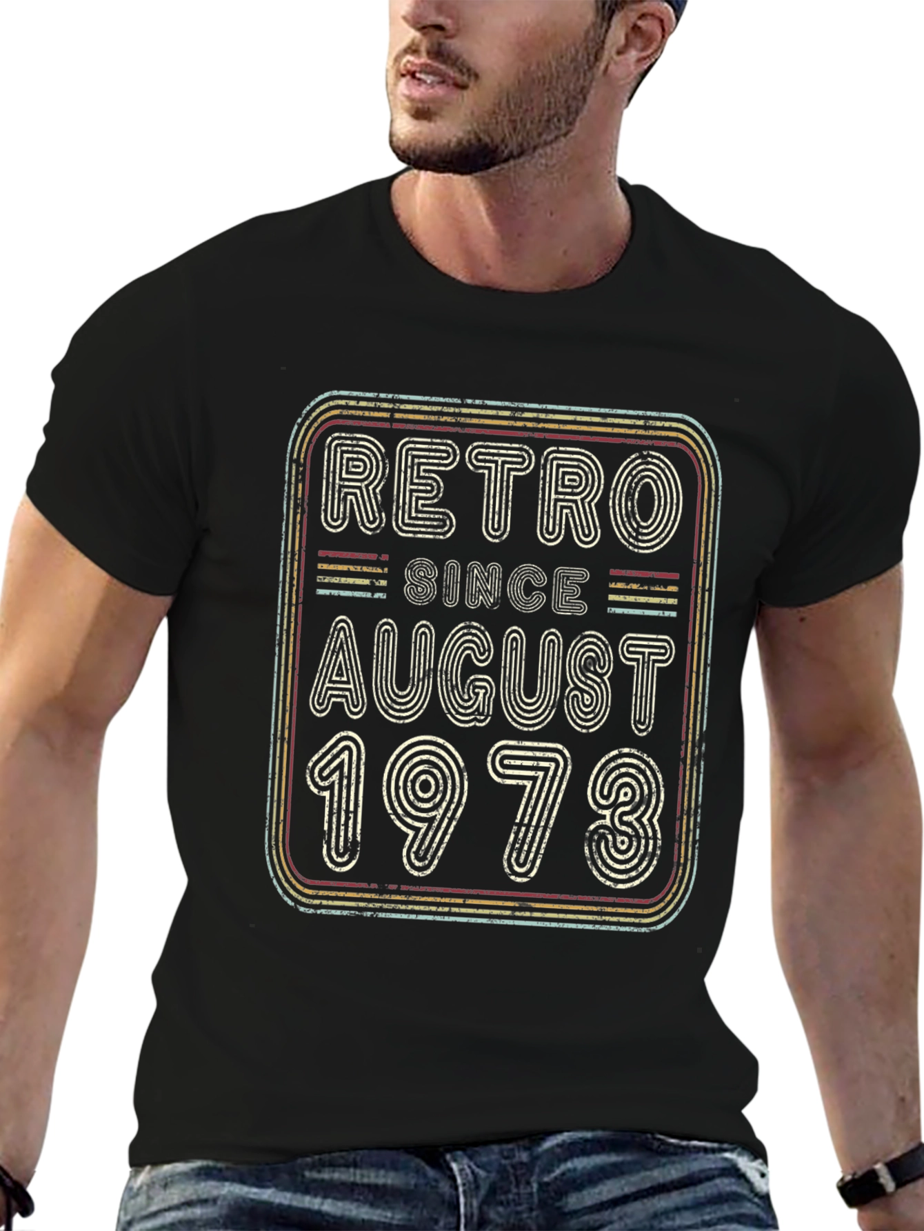 Retro Since August 1973 Graphic Tee