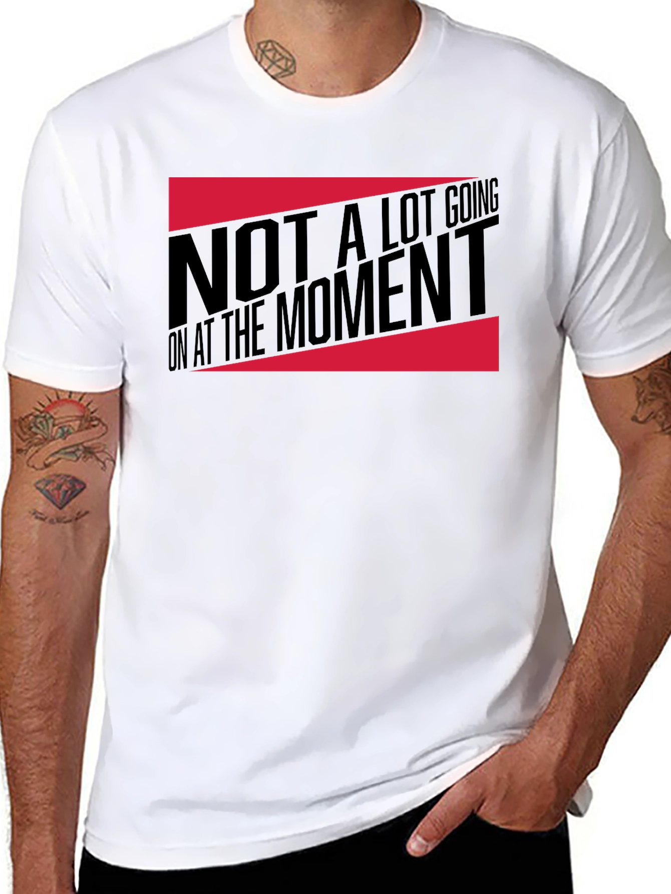 Funny Not A Lot Going On Graphic Tee