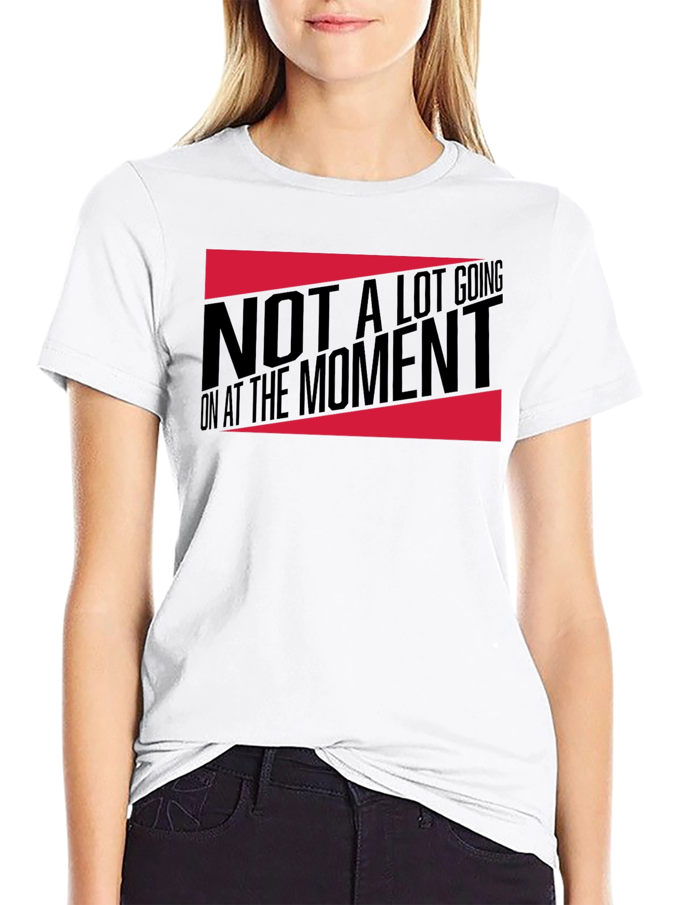 Funny Not A Lot Going On Graphic Tee