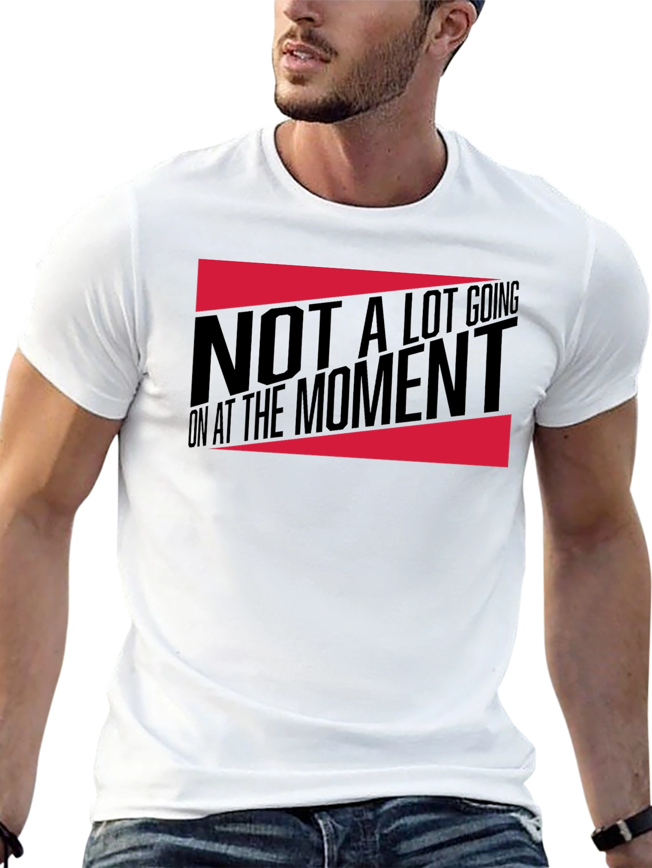 Funny Not A Lot Going On Graphic Tee