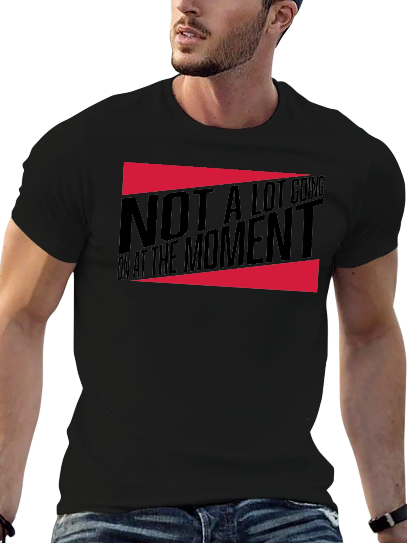 Funny Not A Lot Going On Graphic Tee