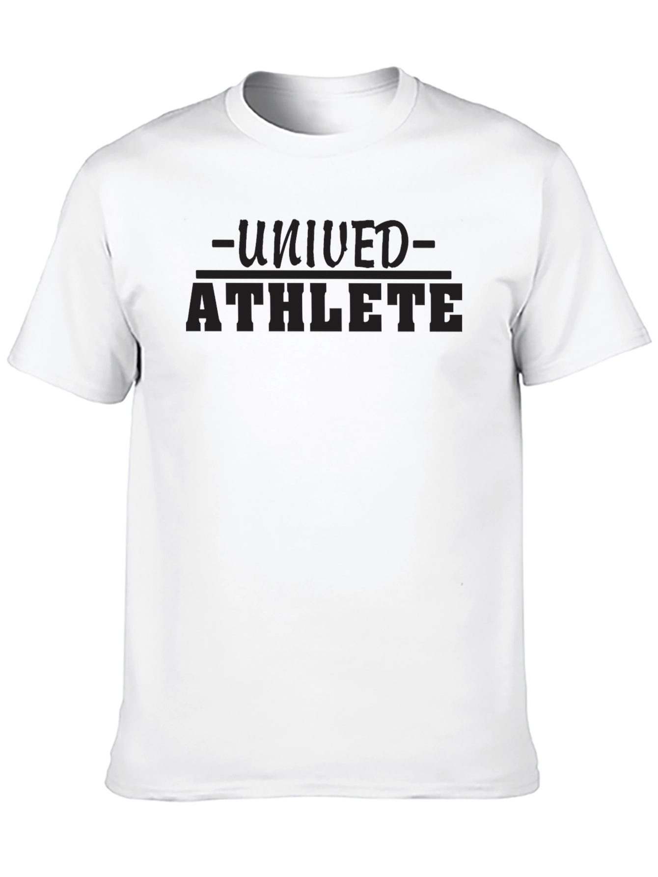 United Athlete Black T-Shirt