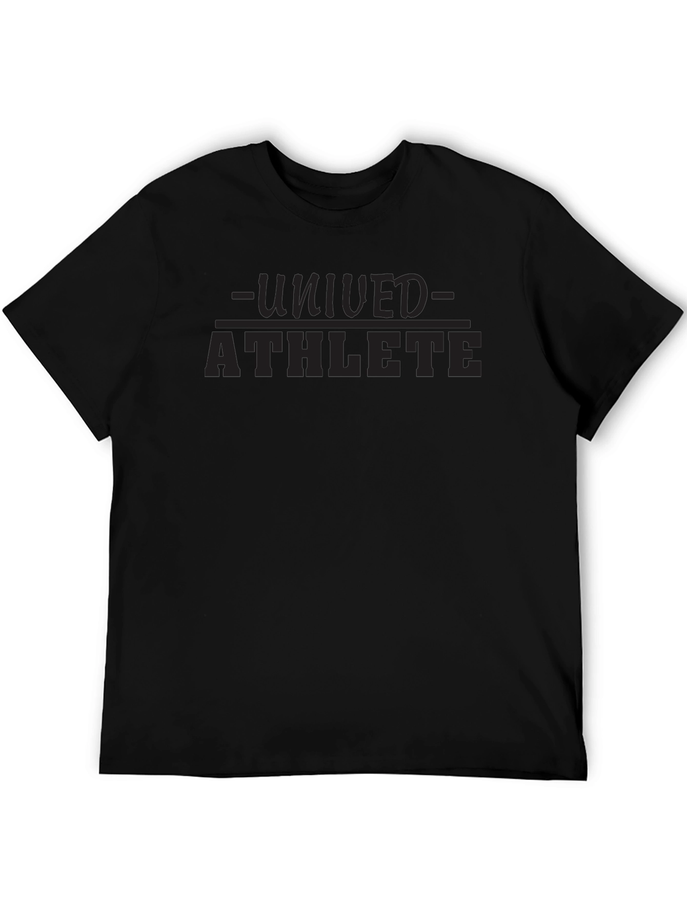 United Athlete Black T-Shirt