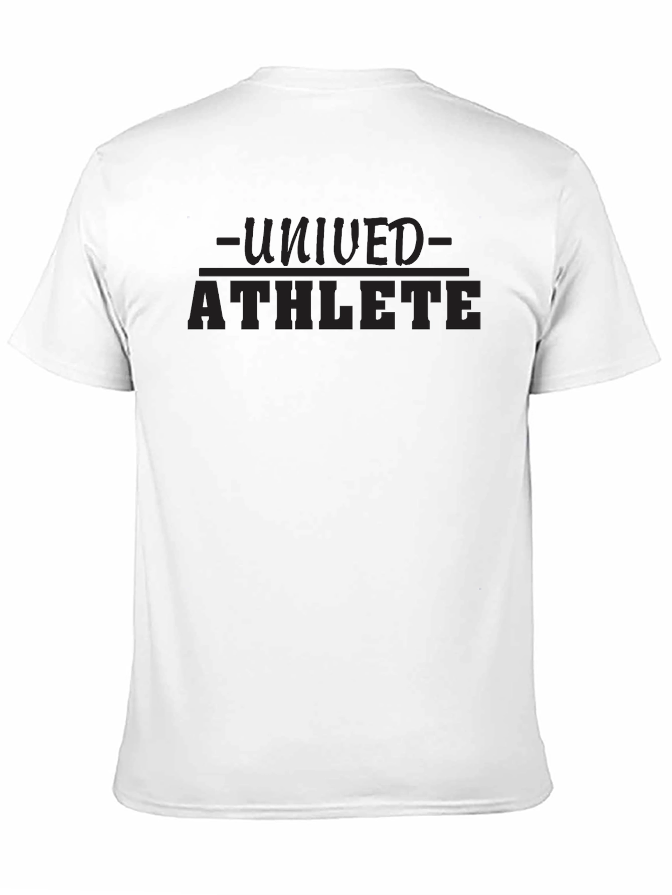 United Athlete Black T-Shirt
