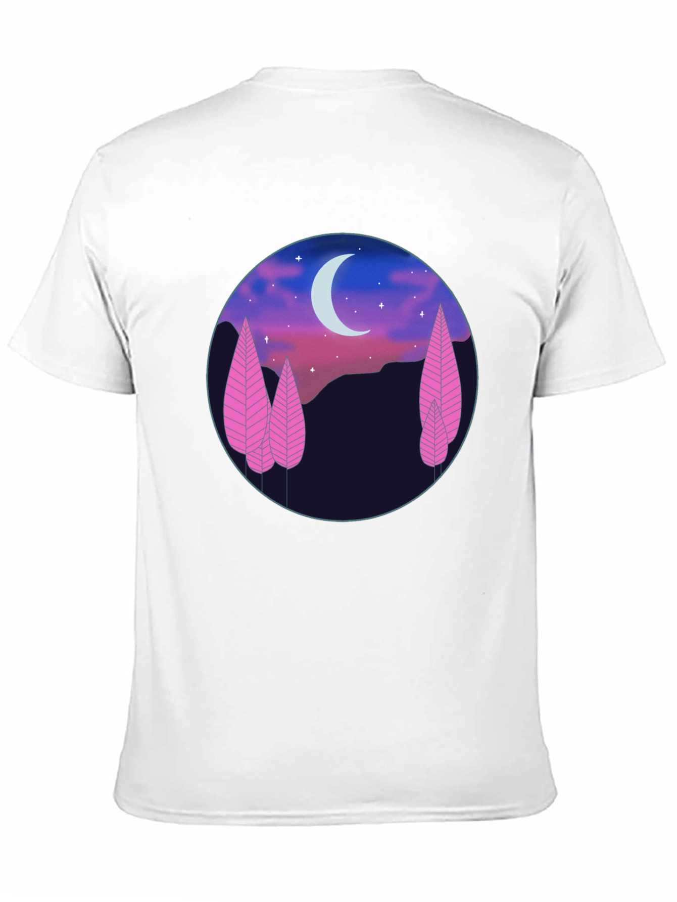Moonlit Forest Graphic Tee - Unisex