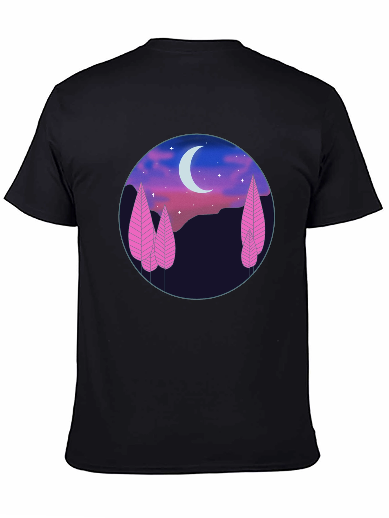 Moonlit Forest Graphic Tee - Unisex