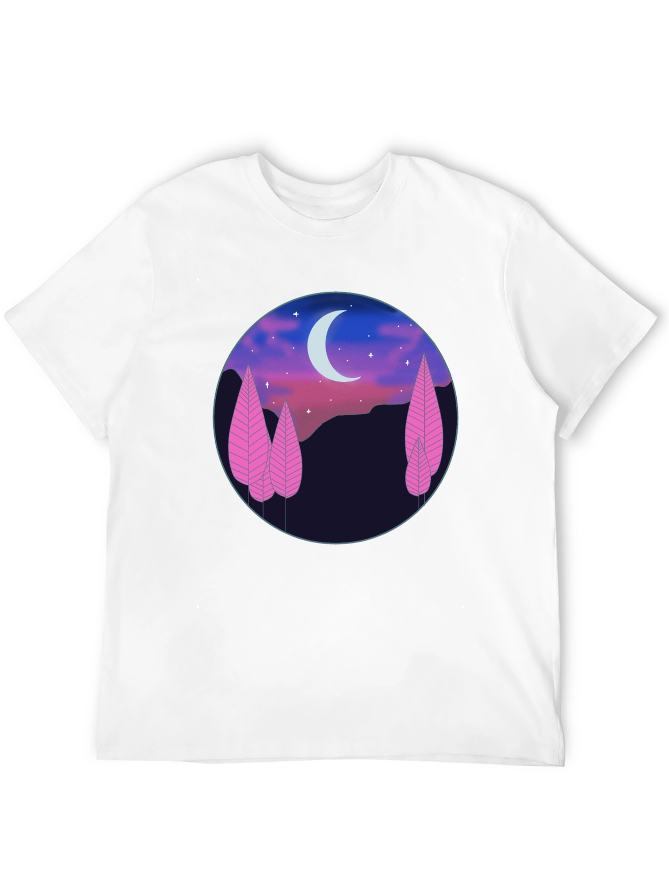 Moonlit Forest Graphic Tee - Unisex