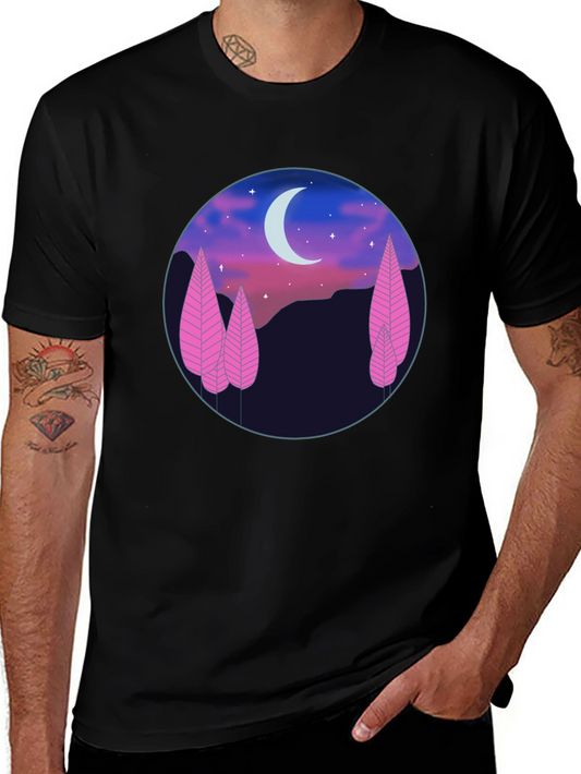 Moonlit Forest Graphic Tee - Unisex