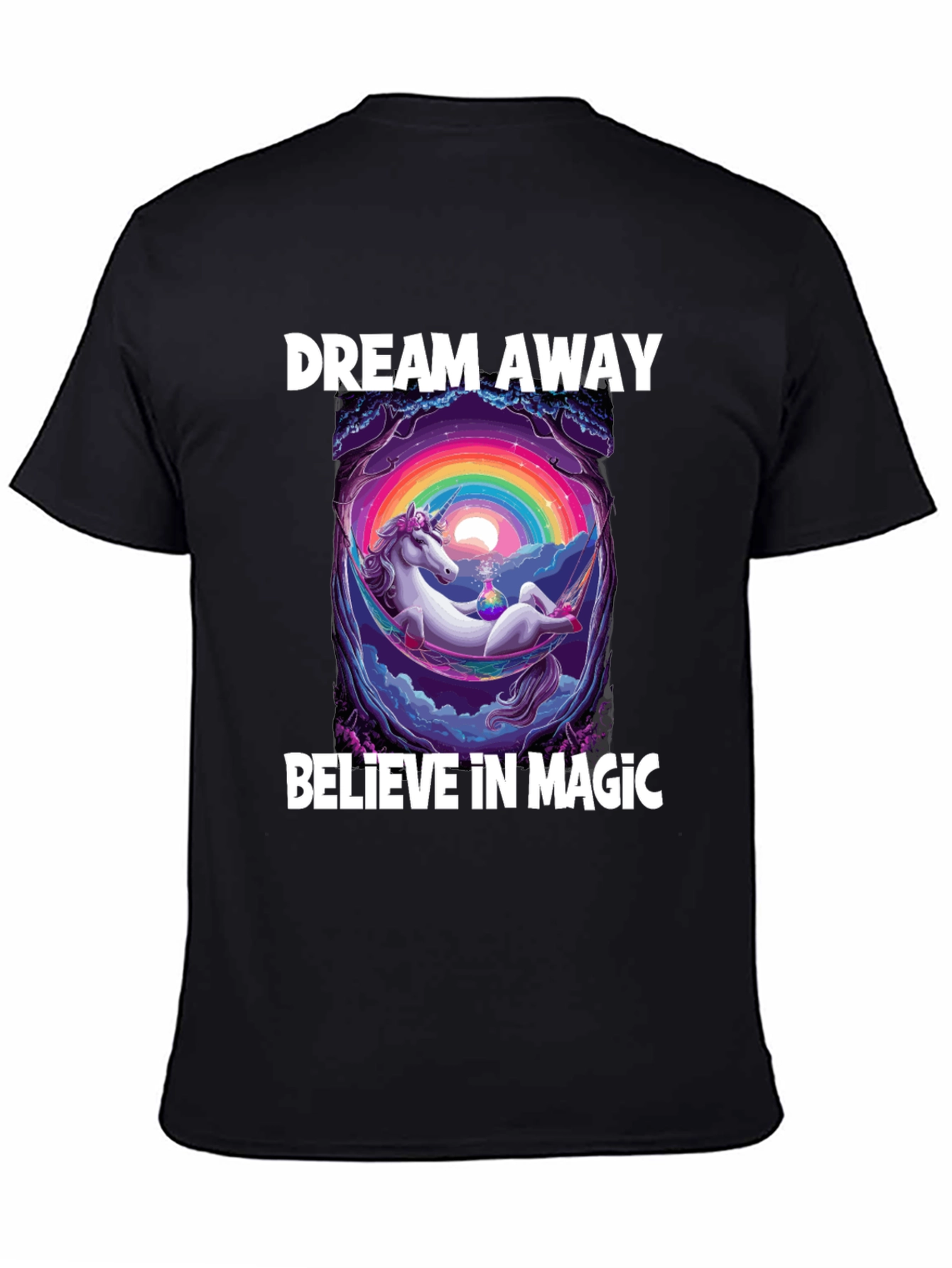 Dream Away Unicorn Graphic T-Shirt