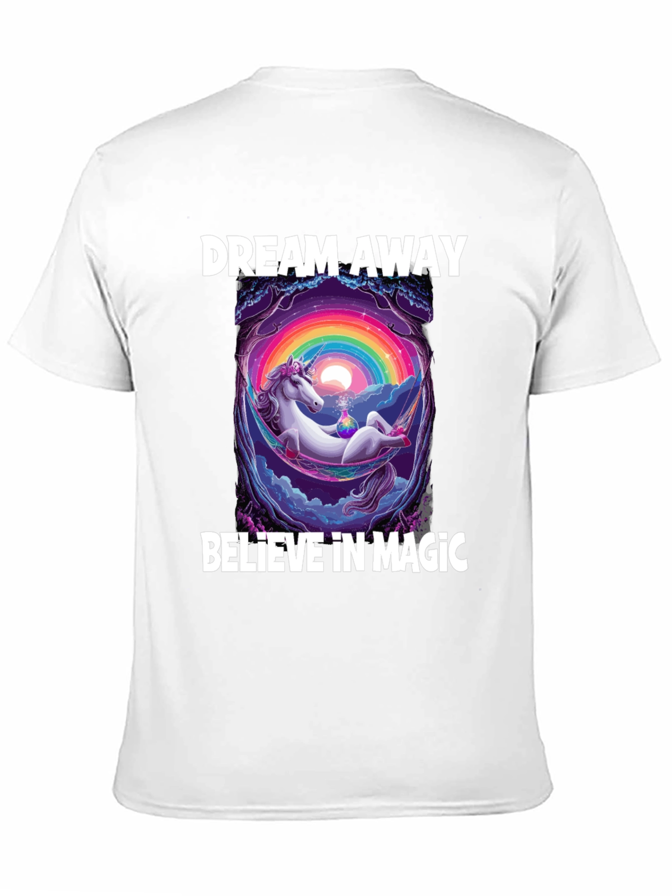 Dream Away Unicorn Graphic T-Shirt