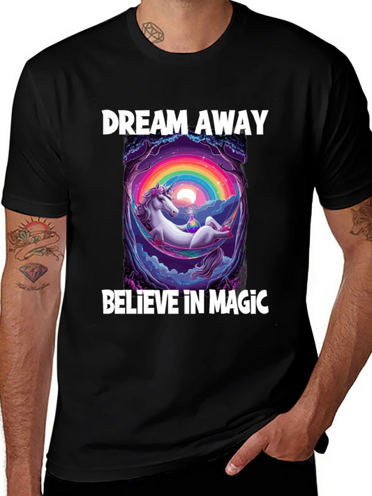 Dream Away Unicorn Graphic T-Shirt