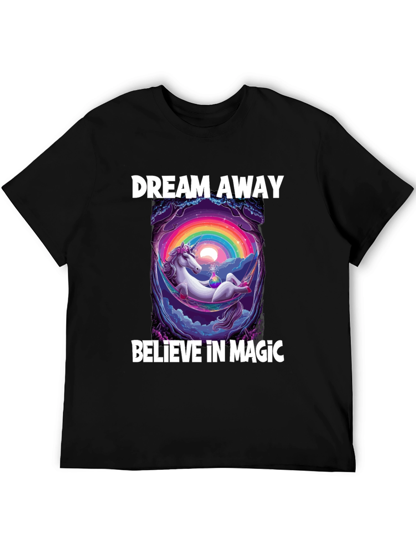 Dream Away Unicorn Graphic T-Shirt