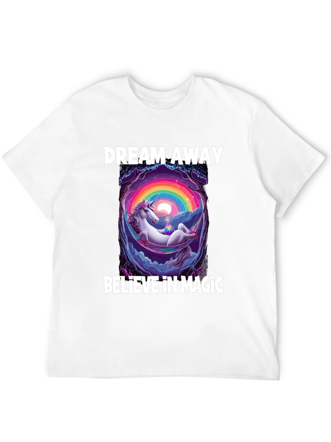 Dream Away Unicorn Graphic T-Shirt