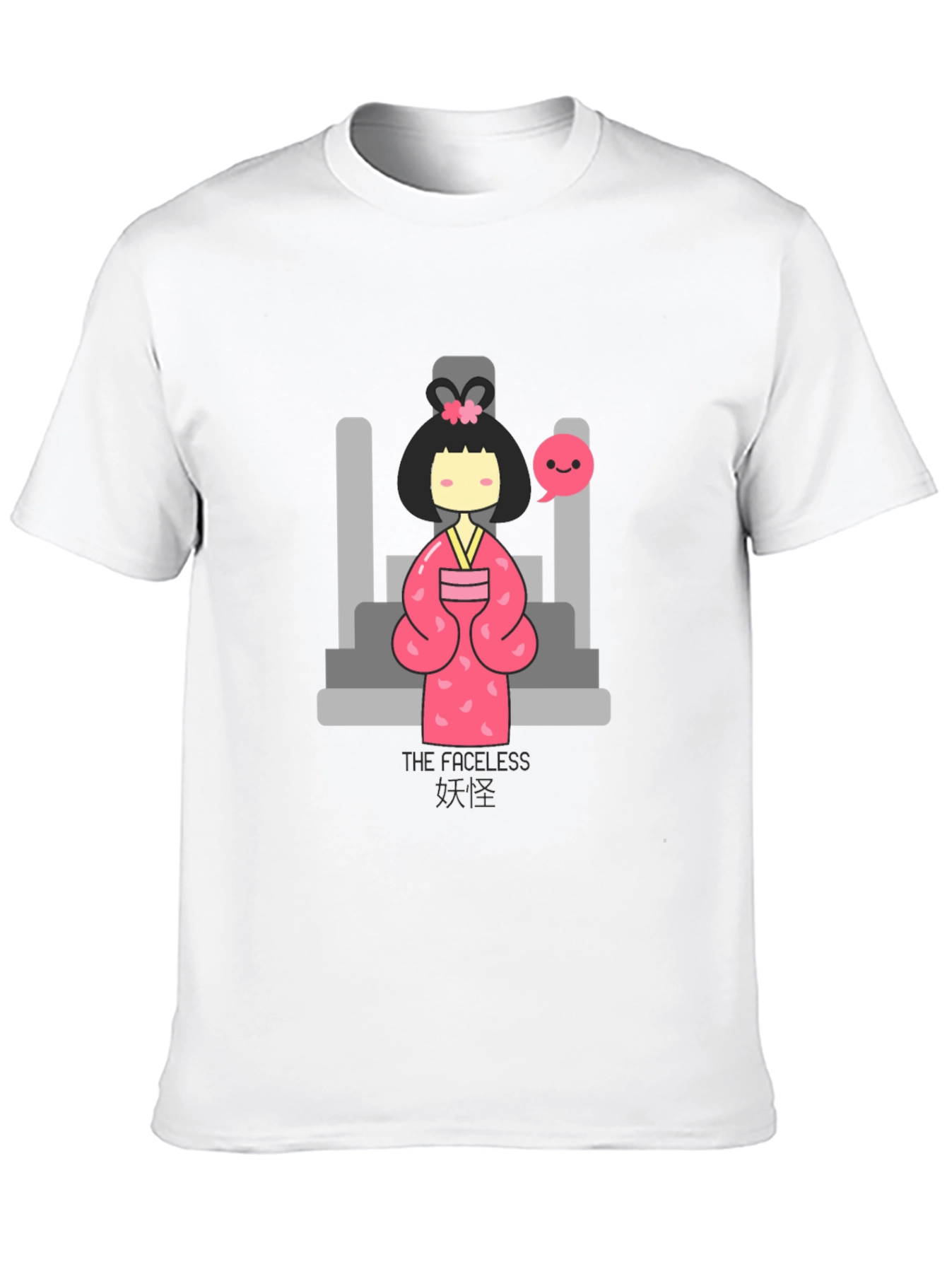 The Faceless Spooky Girl T-Shirt