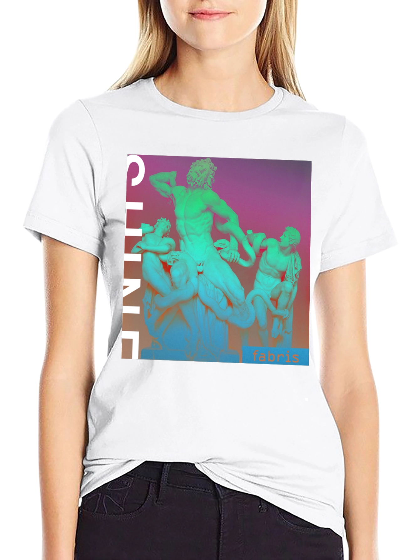 Modern Art Graphic Tee - Statue of Laocoön T-Shirt