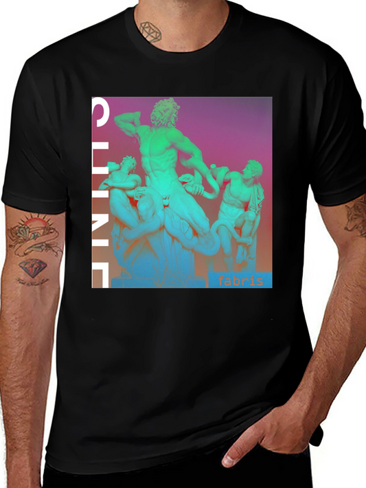 Modern Art Graphic Tee - Statue of Laocoön T-Shirt
