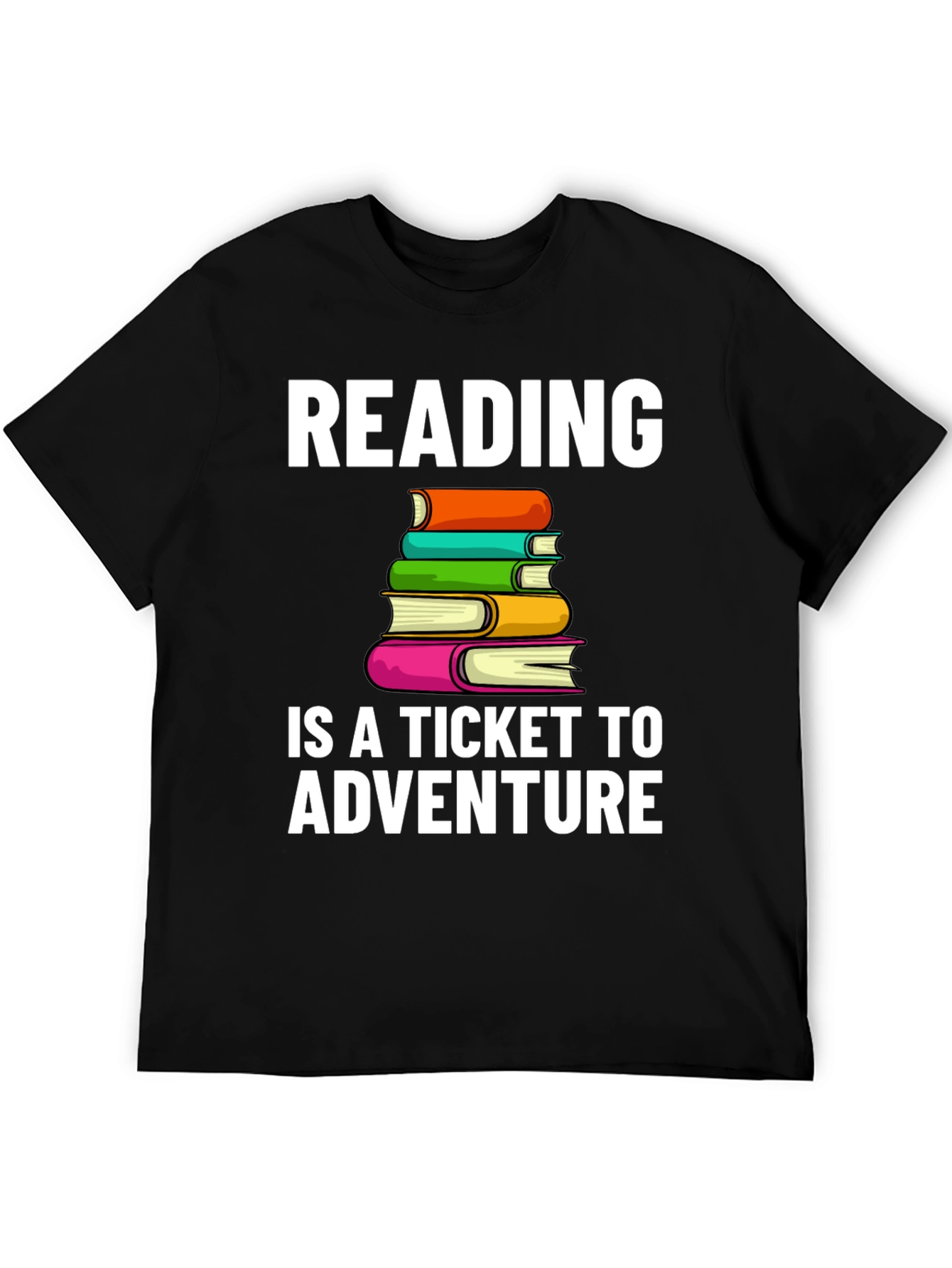 Reading Adventure T-Shirt: Book Lover Tee