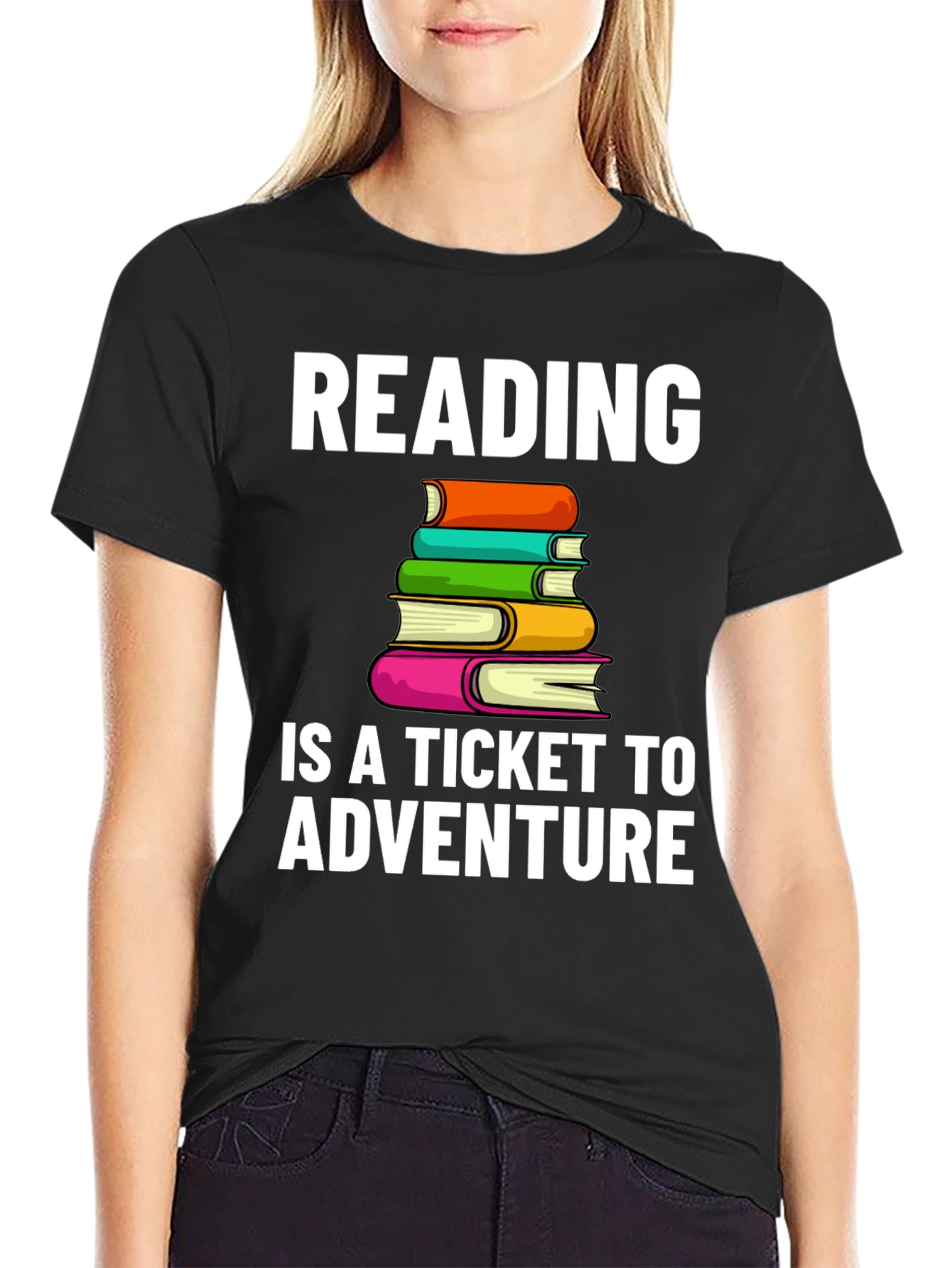 Reading Adventure T-Shirt: Book Lover Tee
