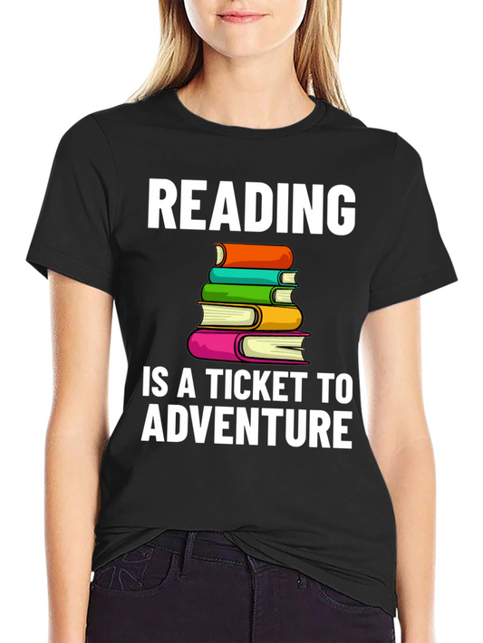 Reading Adventure T-Shirt: Book Lover Tee