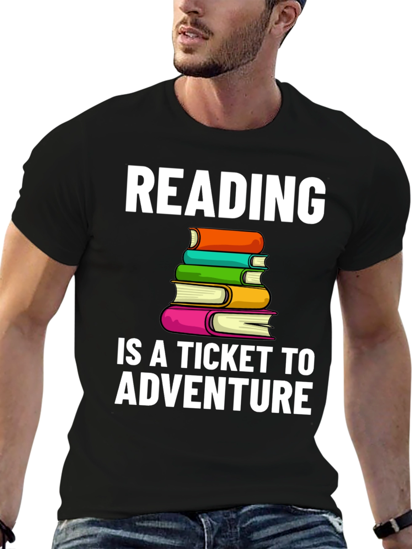 Reading Adventure T-Shirt: Book Lover Tee