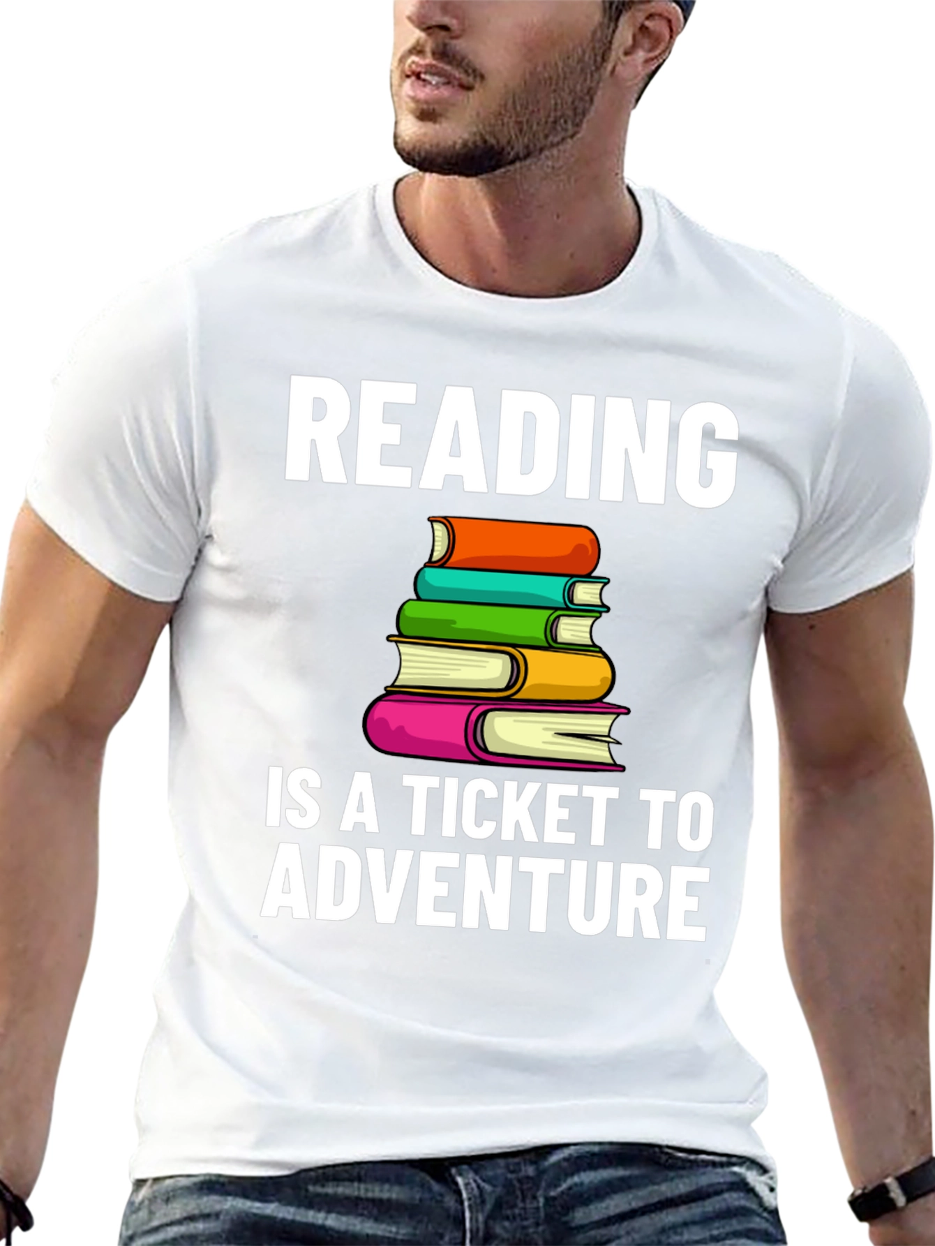 Reading Adventure T-Shirt: Book Lover Tee