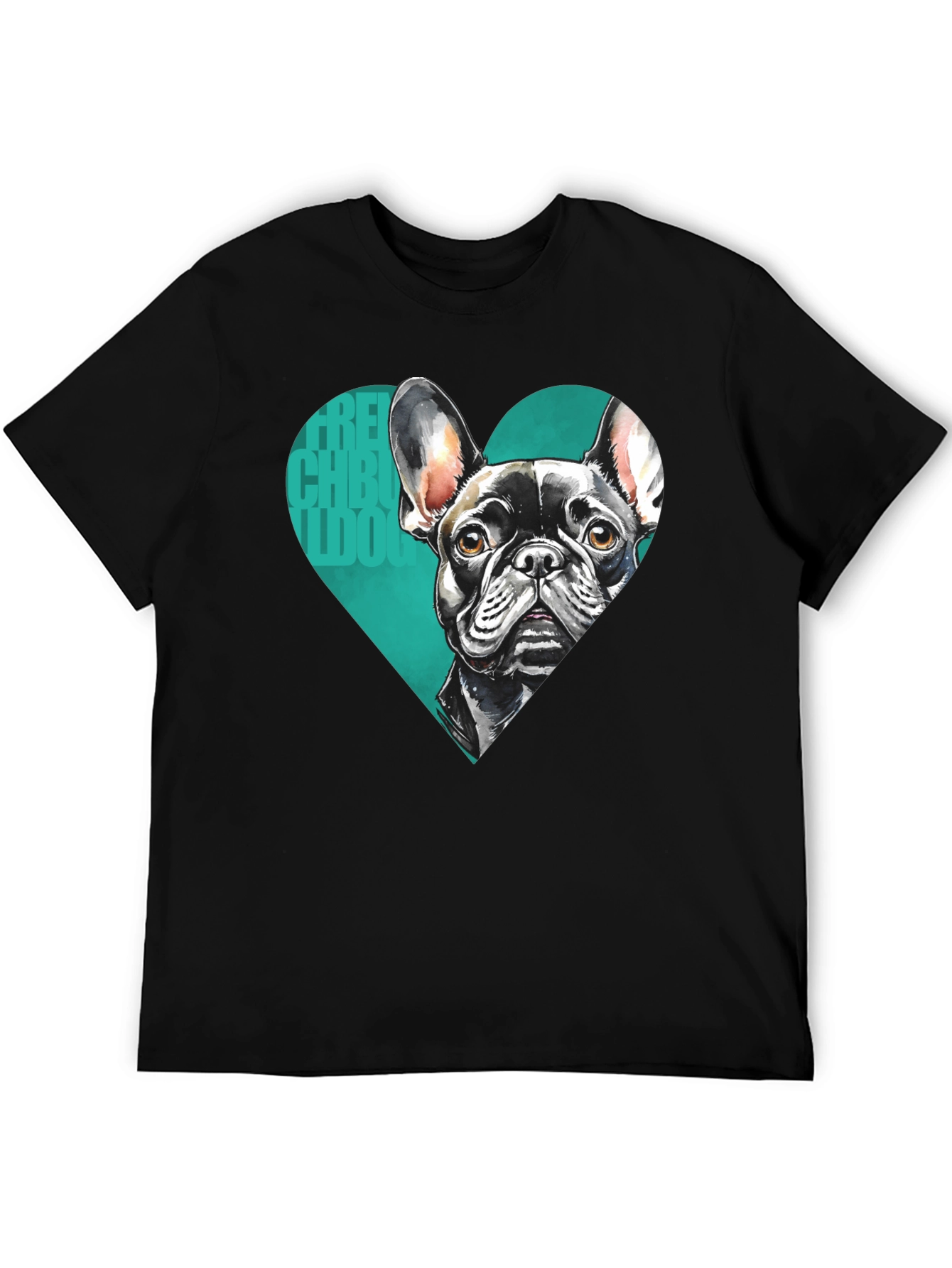 French Bulldog Heart Tee