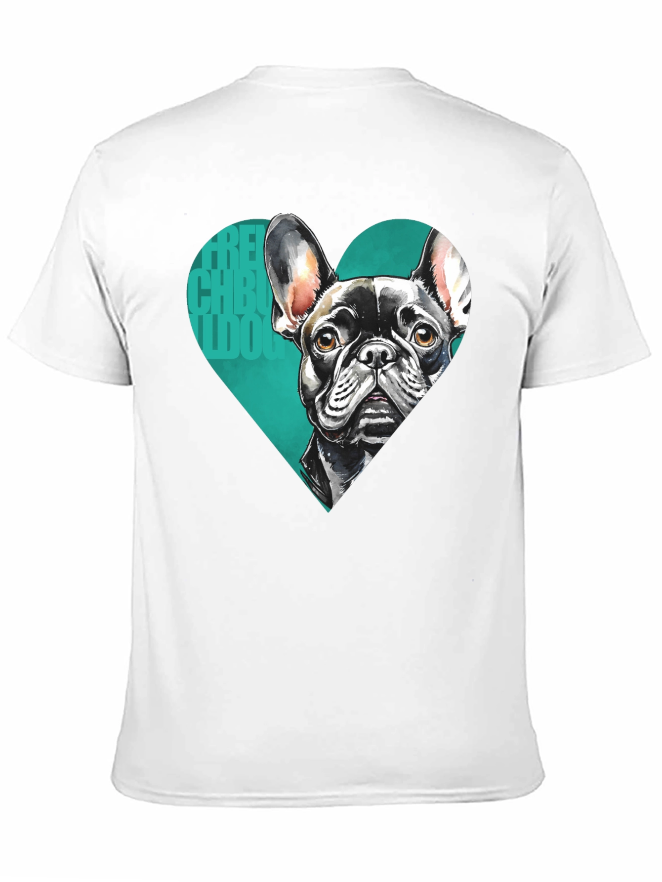 French Bulldog Heart Tee