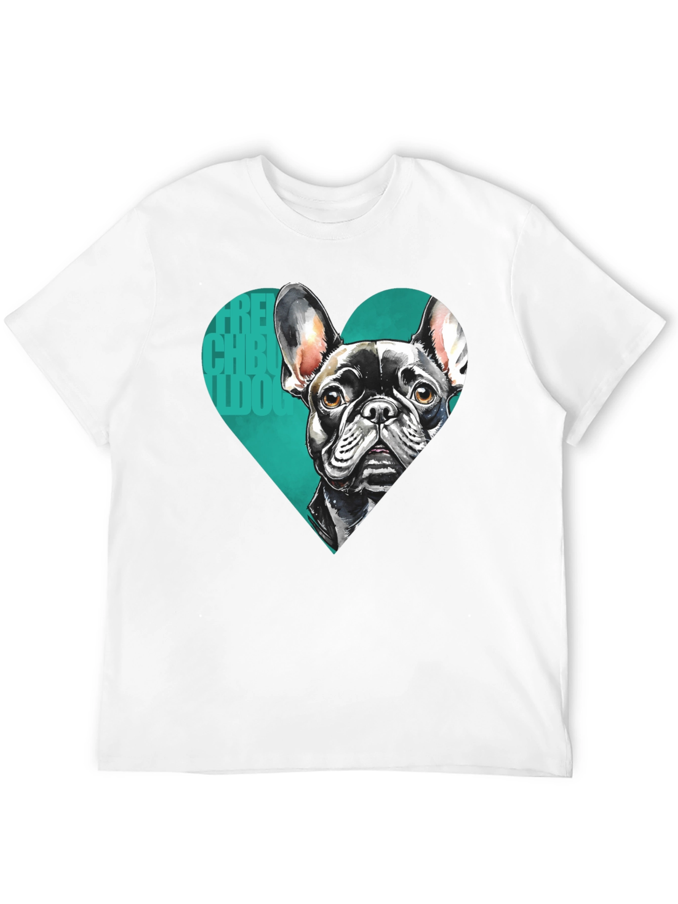 French Bulldog Heart Tee