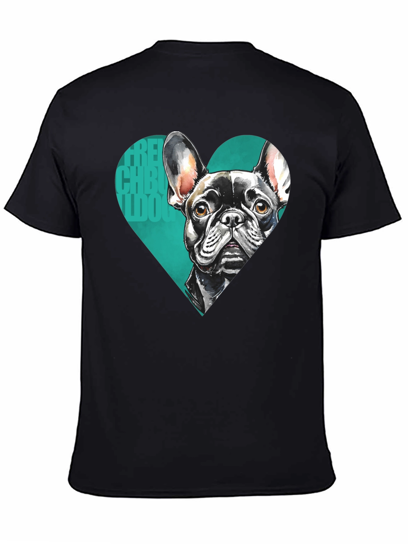 French Bulldog Heart Tee