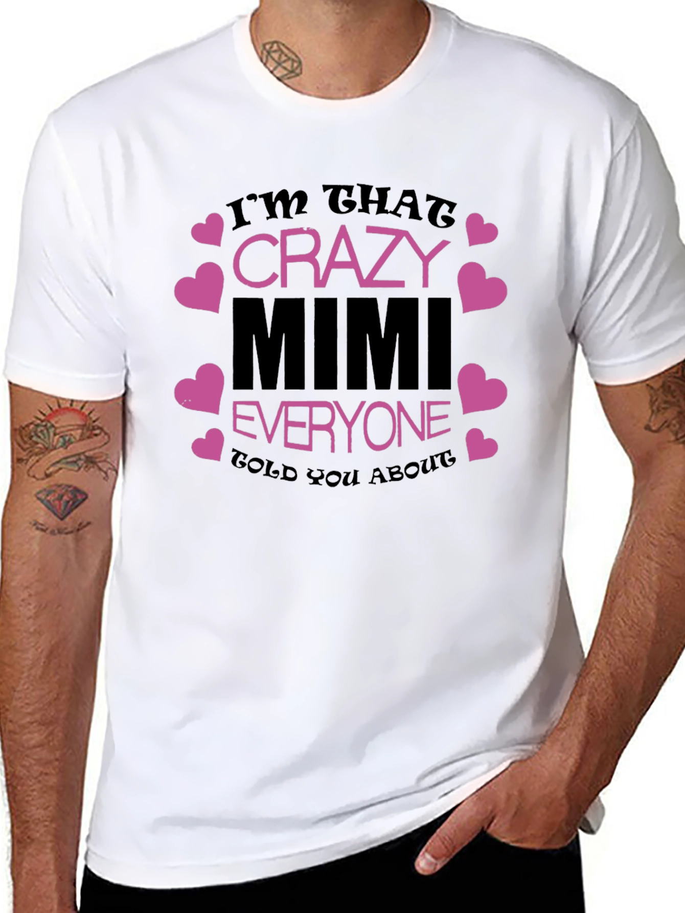 Crazy Mimi T-Shirt - Fun Grandma Gift