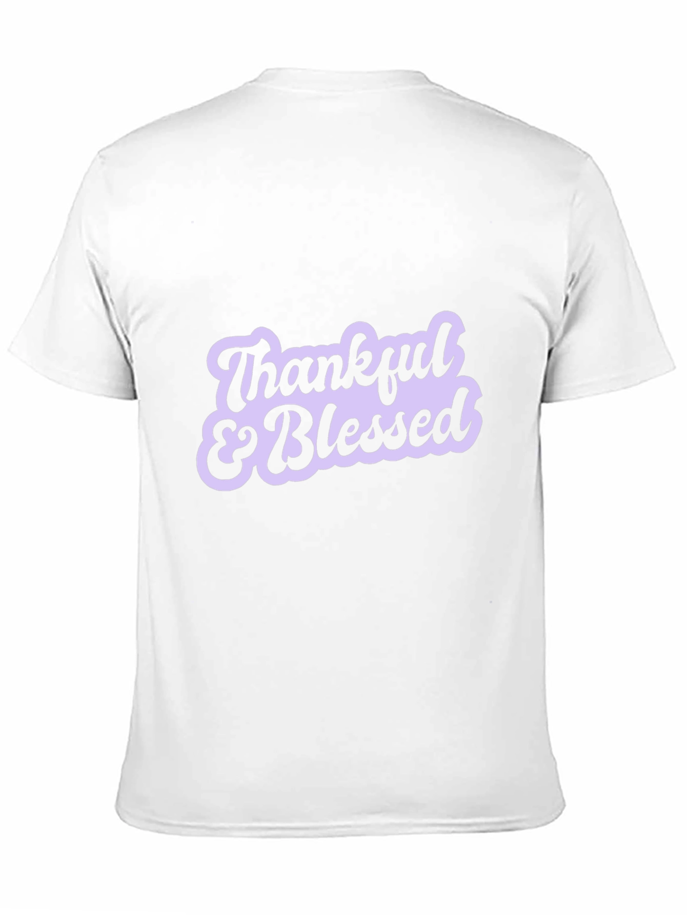 Thankful & Blessed Graphic Tee - Trendy Casual Top