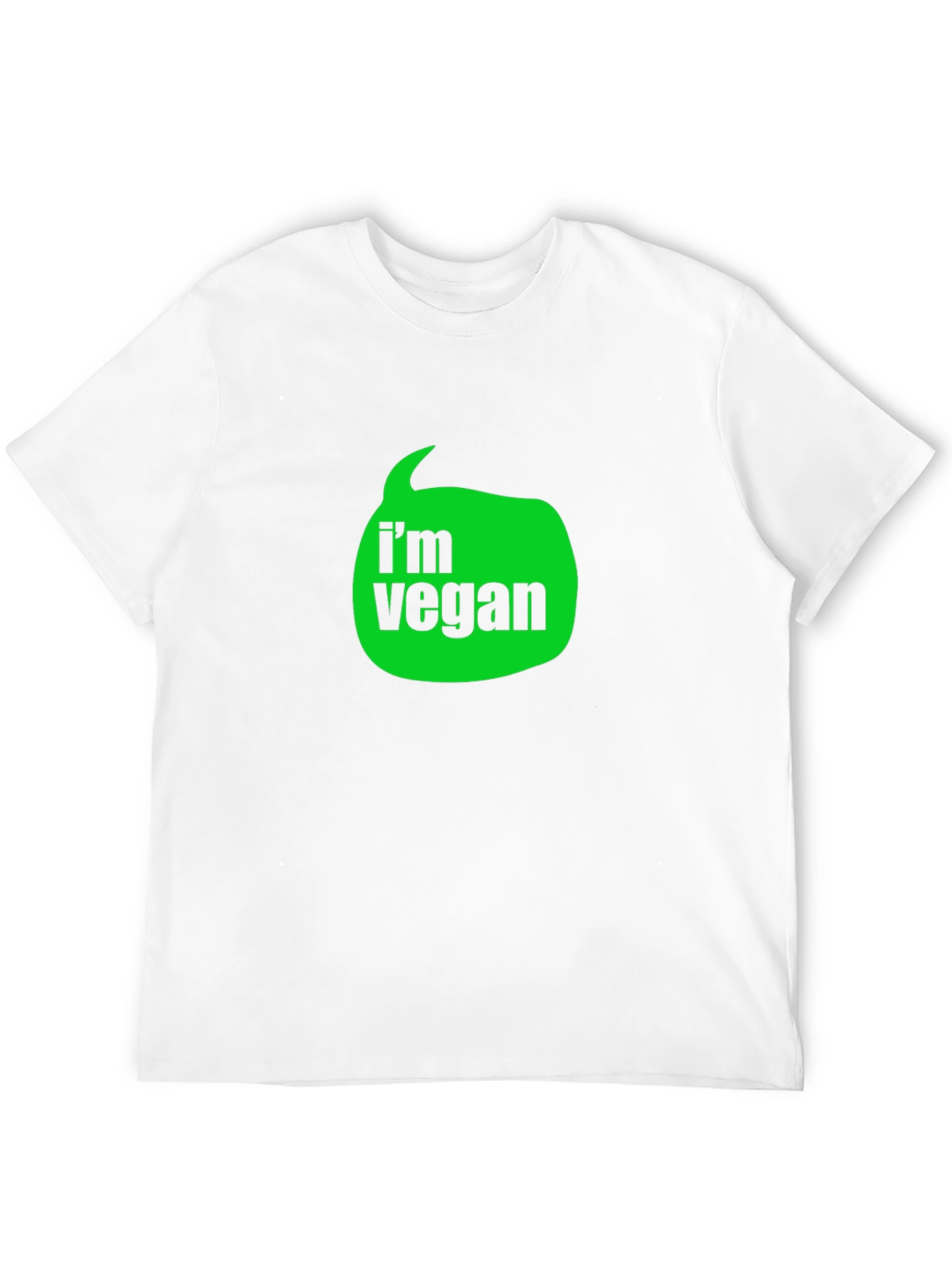 Im Vegan T-Shirt - Black - Graphic Tee