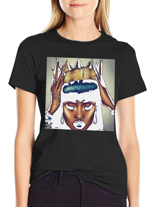 Queen Graphic Black T-Shirt