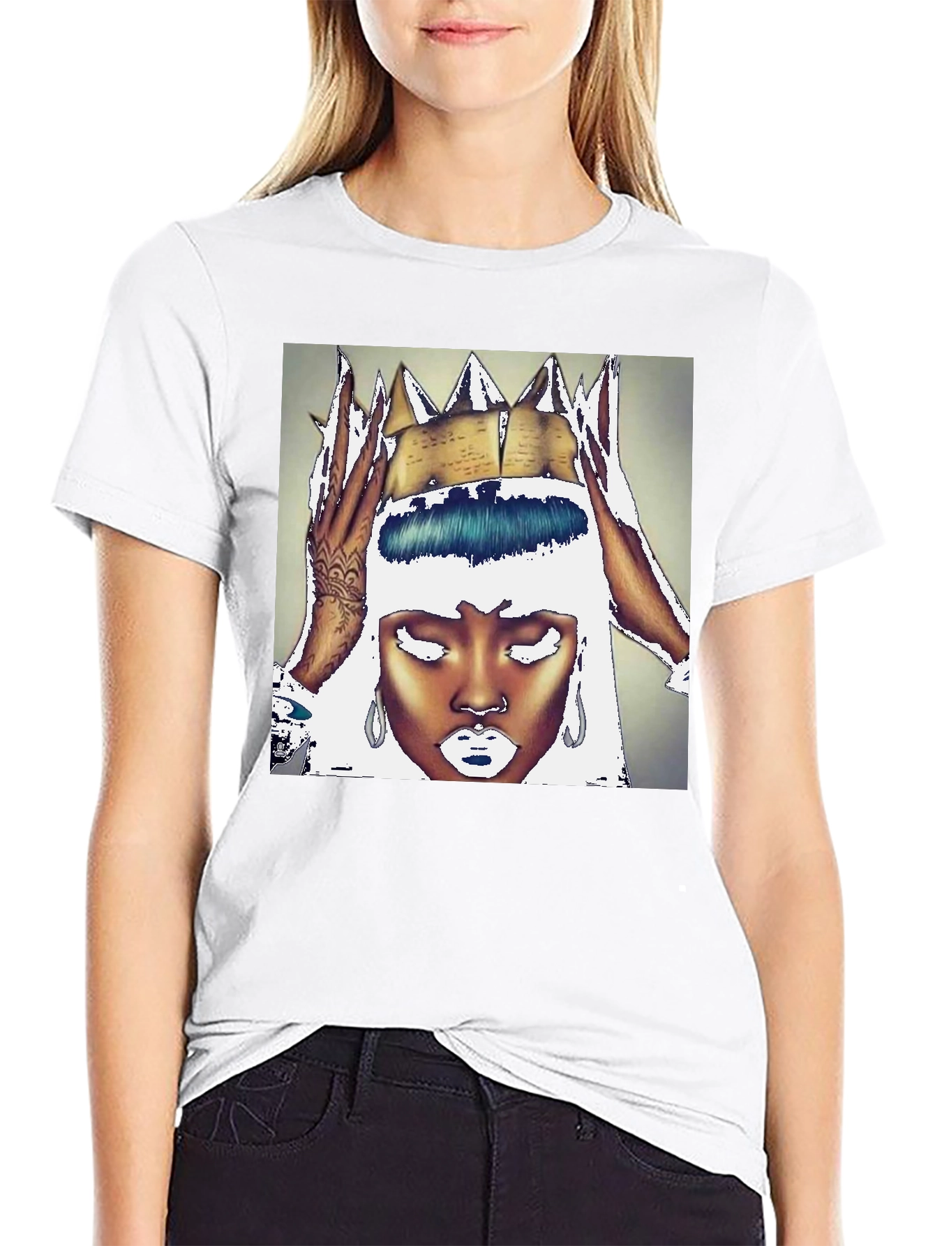 Queen Graphic Black T-Shirt