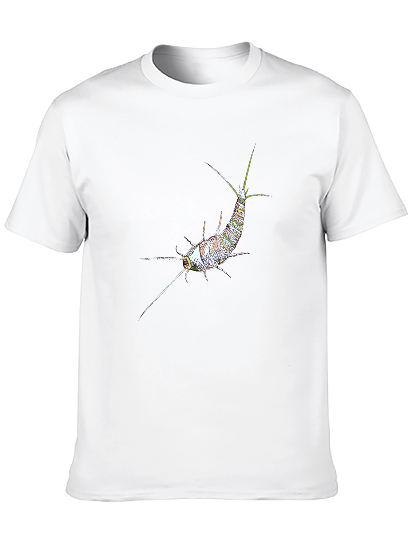 Silverfish Graphic Tee - Black Cotton T-Shirt