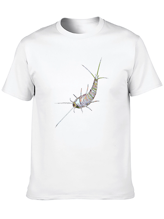 Silverfish Graphic Tee - Black Cotton T-Shirt