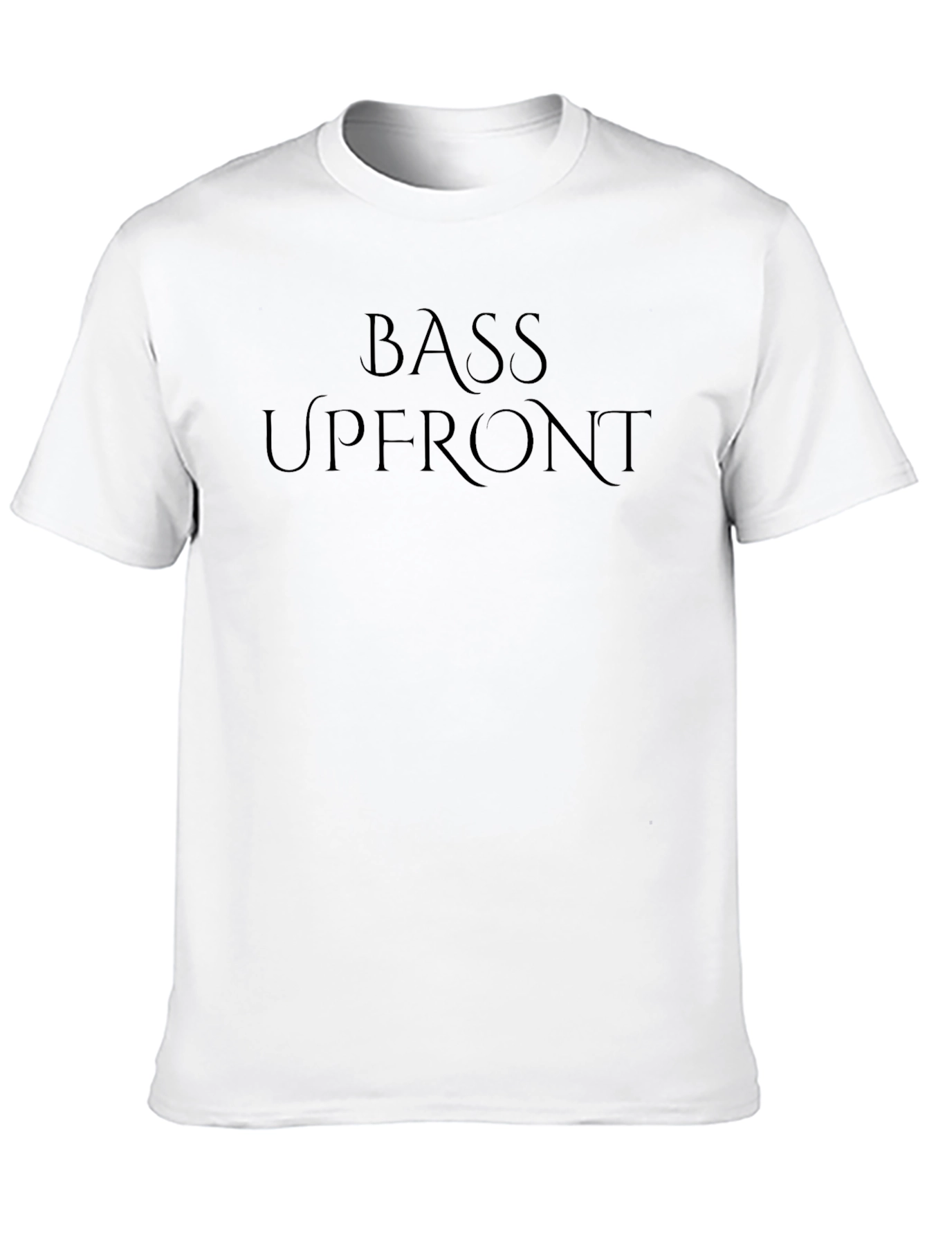 Bass Upfront Black T-Shirt