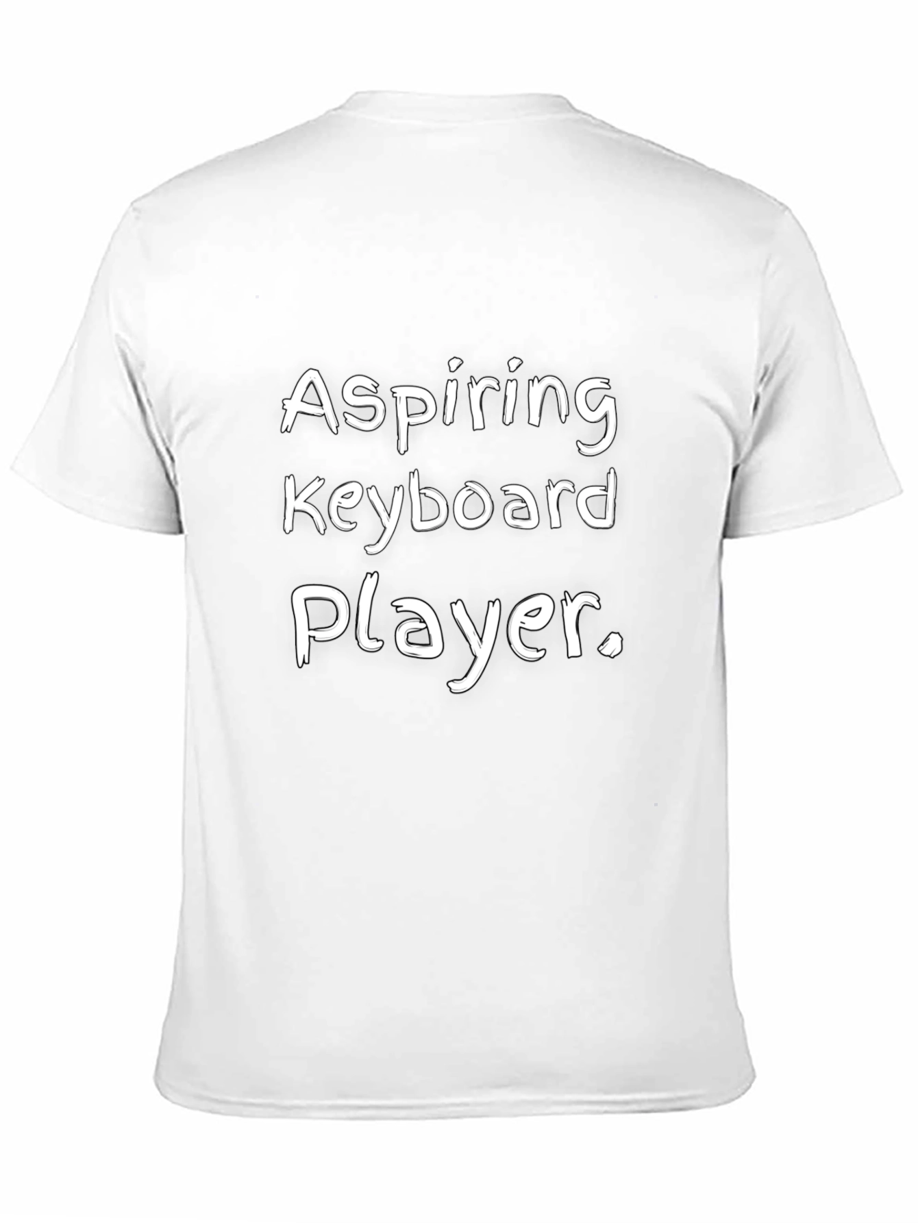Aspiring Keyboard Player T-Shirt - Music Lover Tee