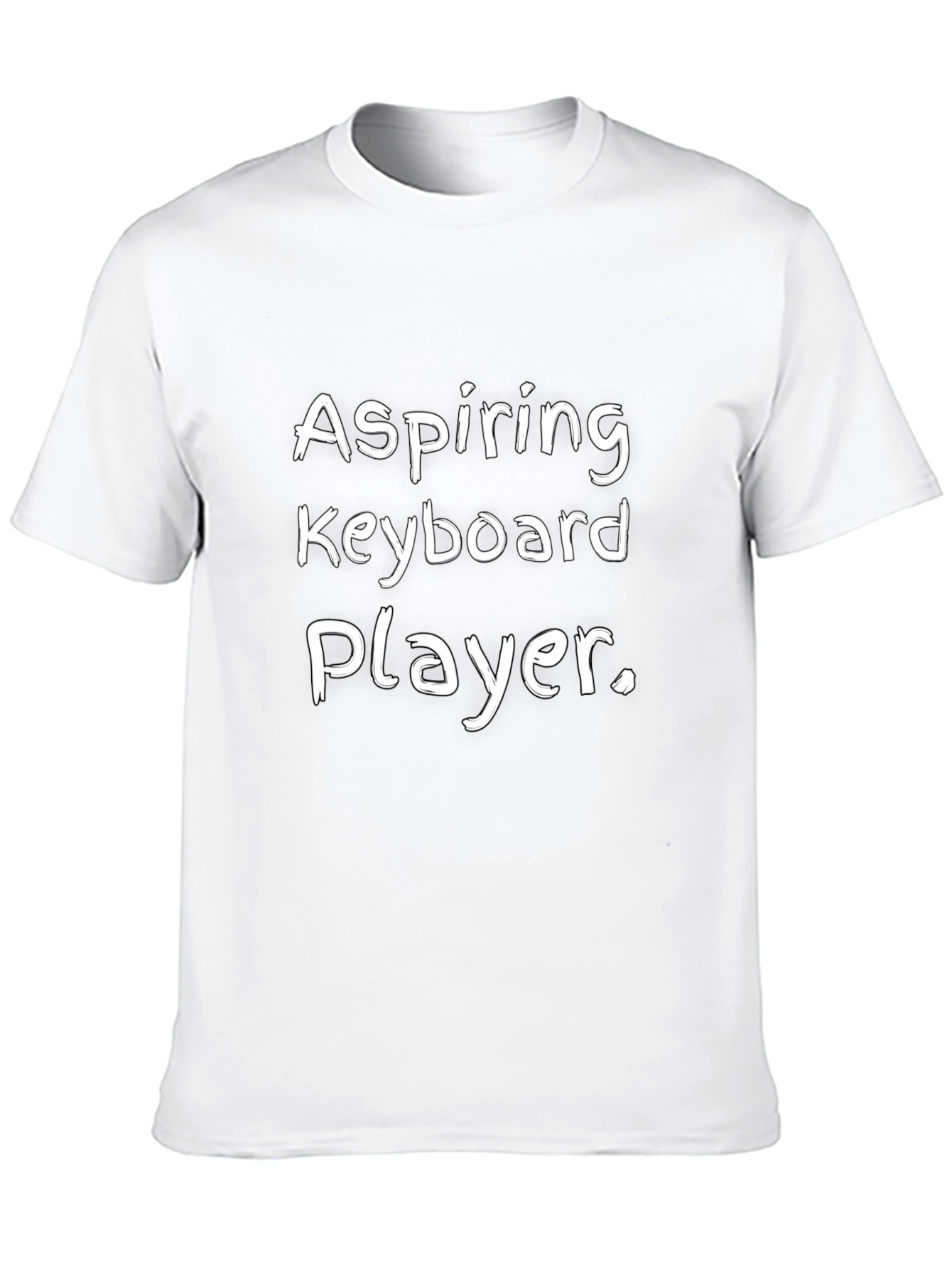 Aspiring Keyboard Player T-Shirt - Music Lover Tee