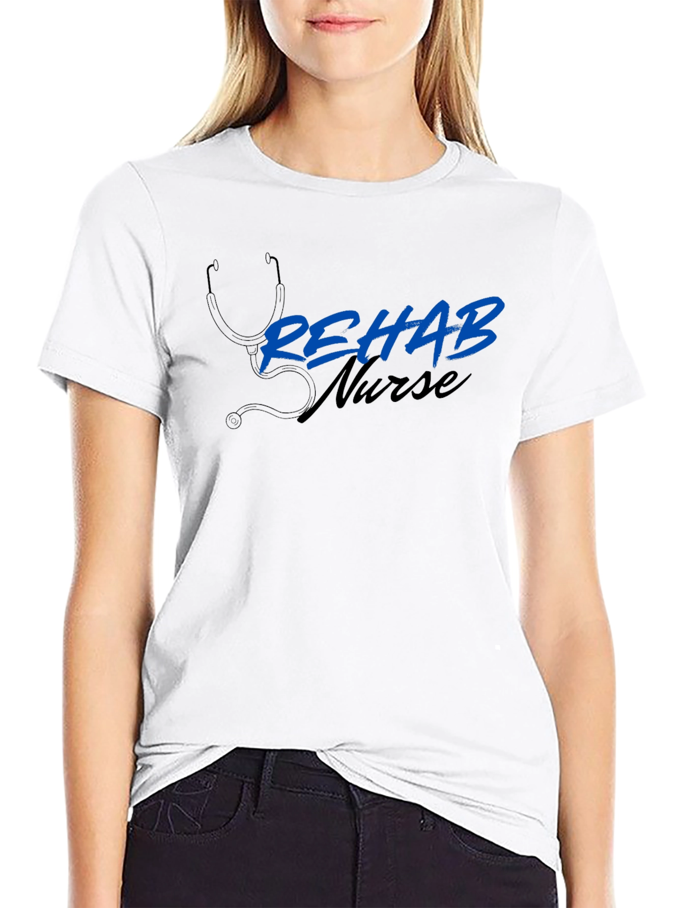 Rehab Nurse T-Shirt - Stylish Healthcare Apparel