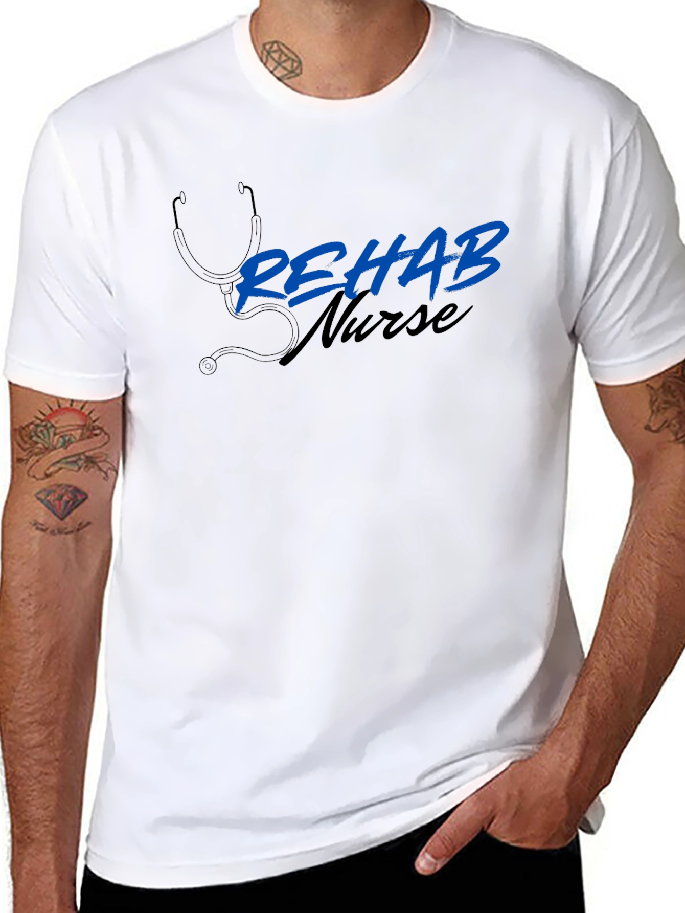 Rehab Nurse T-Shirt - Stylish Healthcare Apparel