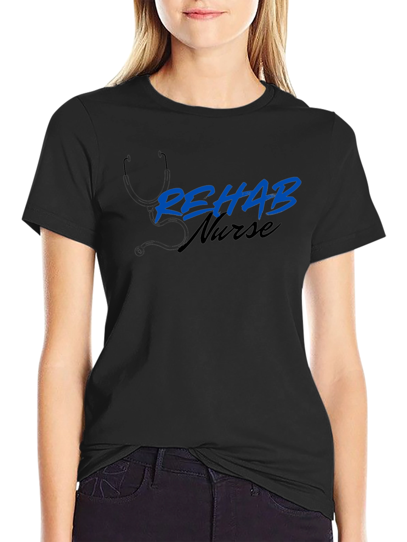 Rehab Nurse T-Shirt - Stylish Healthcare Apparel