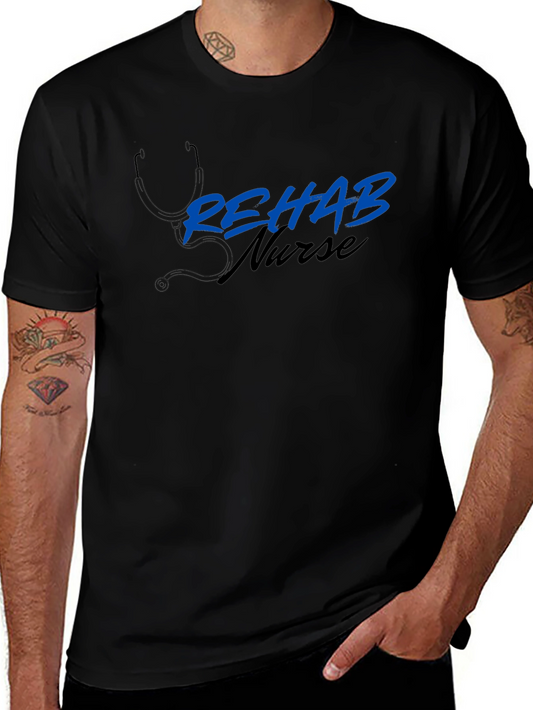 Rehab Nurse T-Shirt - Stylish Healthcare Apparel