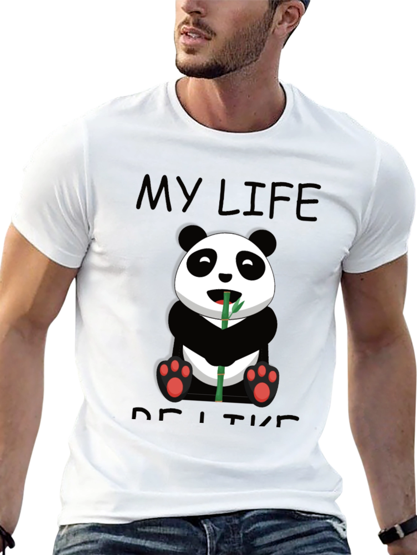 Panda Life Positive T-Shirt